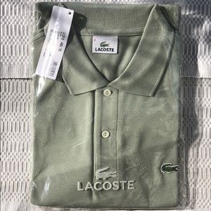 Lacoste Classic Piqué Polo Shirt. Green size 6 L